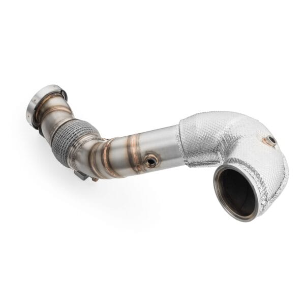 AUDI TTRS 2.5 TFSI downpipe with heat shield and catalytic converters - Afbeelding 5