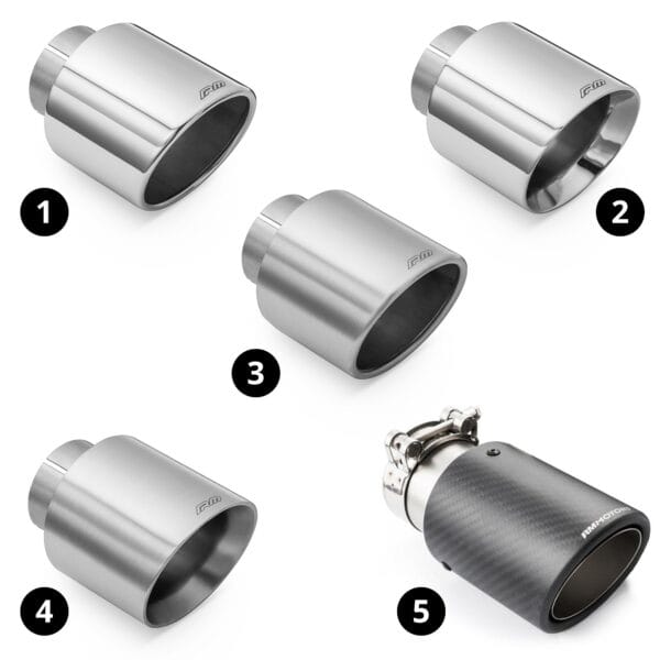 Complete exhaust system AUDI S3 8Y 2.0 TFSI Sedan - Afbeelding 2