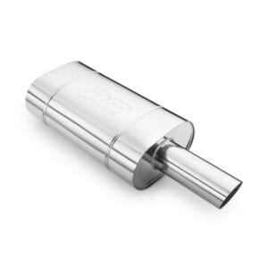 Universal E207 76C elliptical silencer